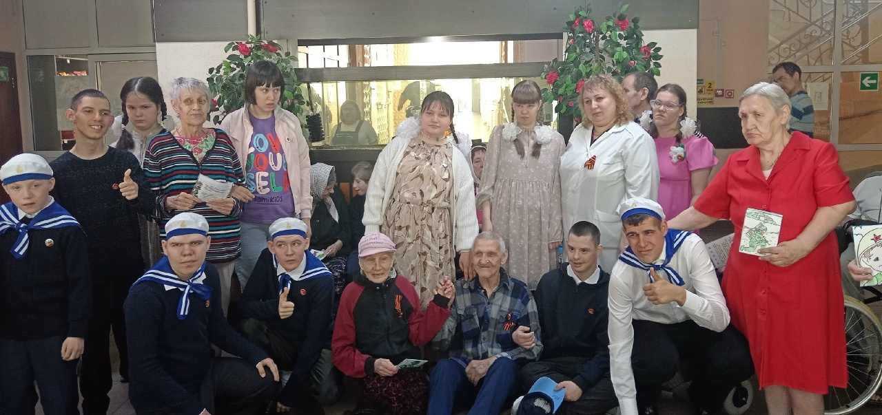 Поздравление от ребятишек из Детского дома
