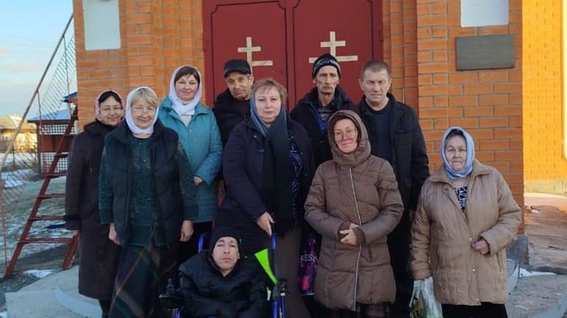 В Дмитриев день посетили Храм.