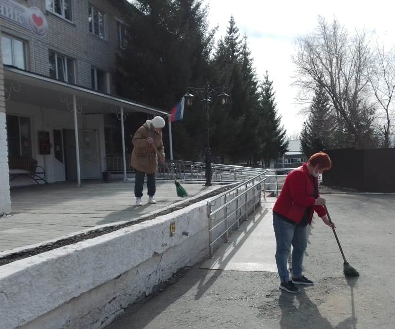 Субботник в «Спутнике»