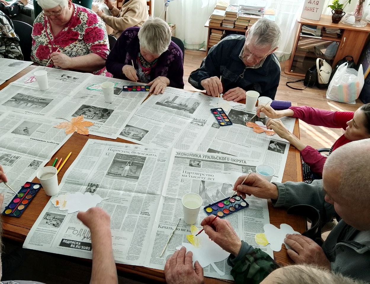Увлекательный мастер-класс прошёл в «Спутнике».
