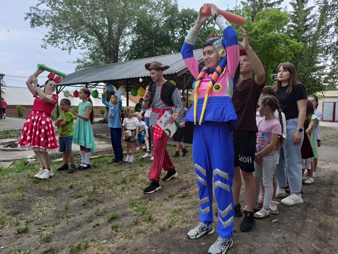 Яркий праздник для детей прошёл в «Спутнике»