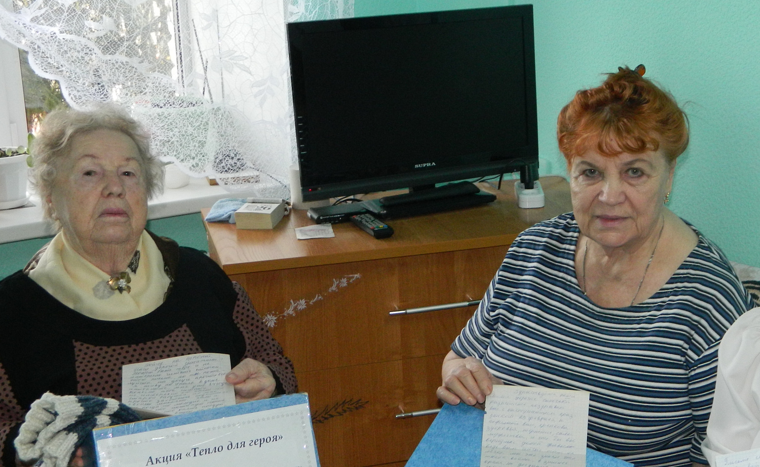 Теплый подарок для защитников Родины