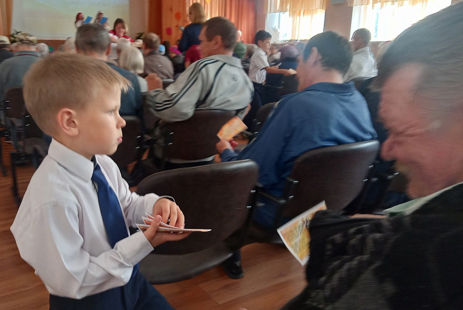 Люди пожилые – сердцем молодые