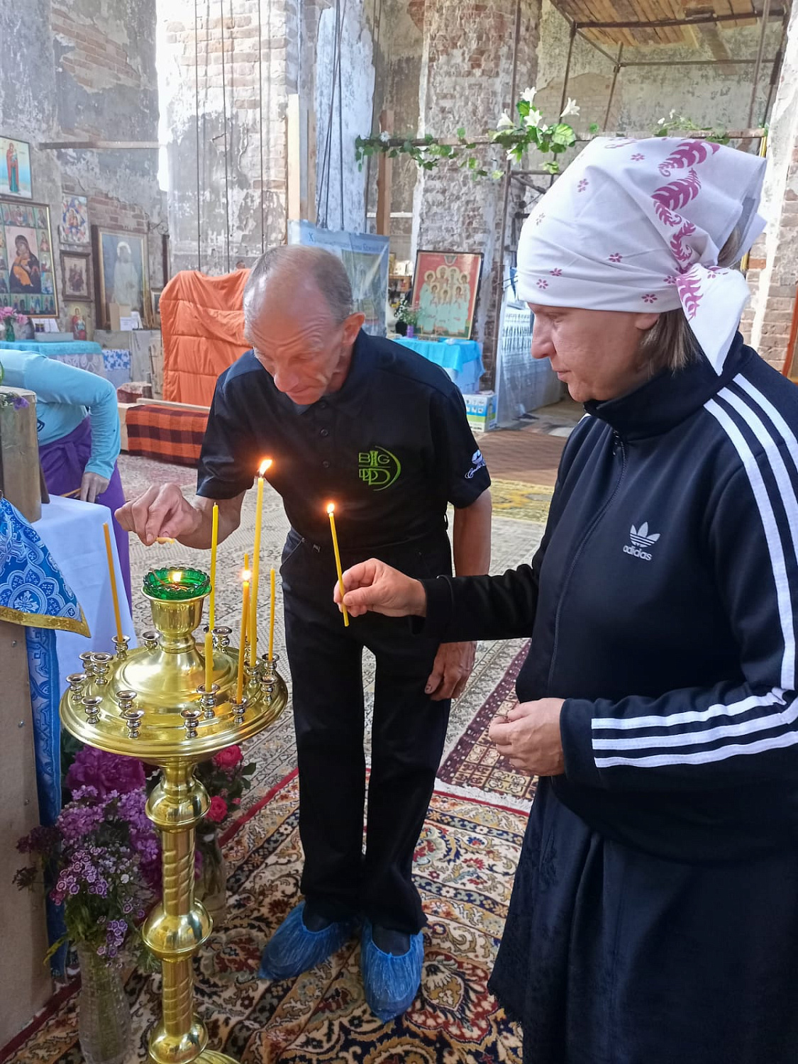 Подопечные  «Спутника» побывали на великом престольном празднике.