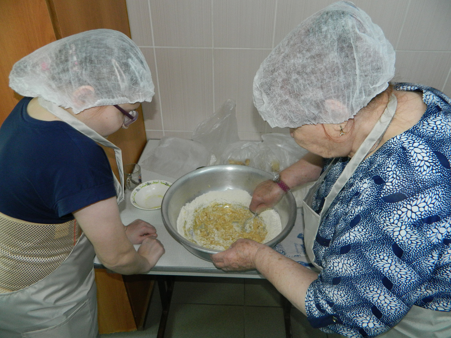Как мы пекли печенье  